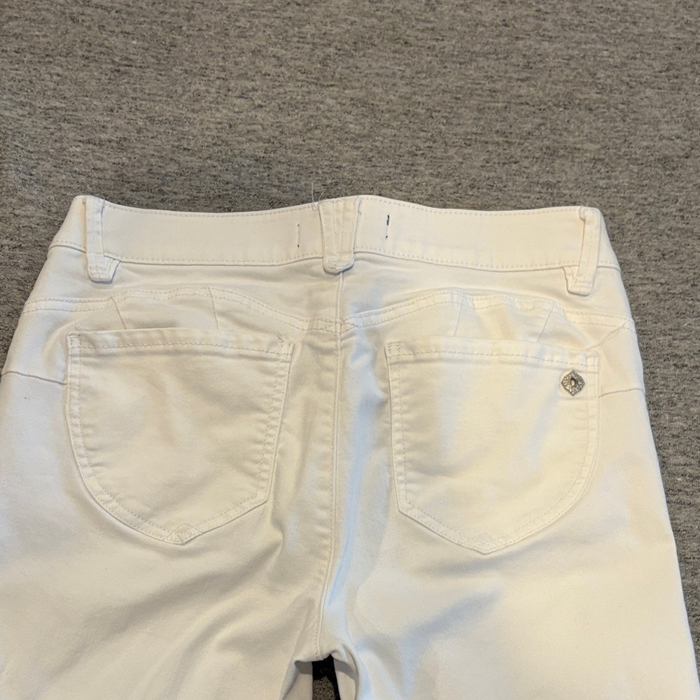 Democracy Absolution Women's White Jeans Size 6 - Picture 5 of 6